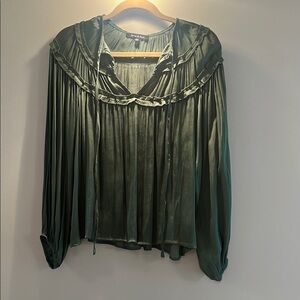Elegant Green Blouse